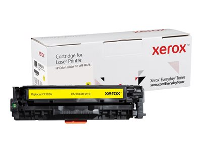 Xerox Tóner Everyday™ Amarillo remanufacturado de Xerox es compatible con HP 312A (CF382A), Capacidad estándar 006R03819
