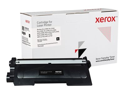 Xerox El tóner Everyday™ Mono de Xerox es compatible con Brother TN2320, Capacidad estándar 006R04205