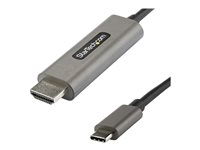 Startech.com Cable 3m USB C a HDMI 4K de 60Hz con HDR10 - Adaptador de Vídeo USB Tipo C a HDMI 2.0b Ultra HD 4K - Convertidor USBC a HDMI HDR para Monitor o Pantalla - Modo Alternativo DP 1.4 HBR3 CDP2HDMM3MH
