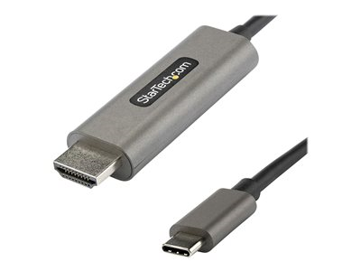 Startech.com Cable 5m USB C a HDMI 4K de 60Hz con HDR10 - Adaptador de Vídeo USB Tipo C a HDMI 2.0b Ultra HD 4K - Convertidor USBC a HDMI HDR para Monitor o Pantalla - Modo Alternativo DP 1.4 HBR3 CDP2HDMM5MH