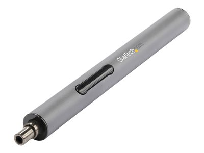 Startech.com Destornillador Eléctrico con Juego de 20 Puntas de Precisión - Mini Destornillador Portátil a Pilas para Reparación de Ordenadores, Tablets y Móviles - Inalámbrico CTK20PCEDRIVE