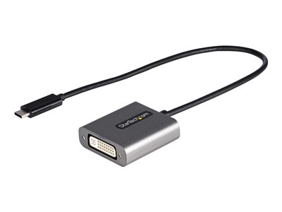 Adaptador USB C a DVI - Conversor de Vídeo USB Tipo C a DVI-D para Monitor/Proyector - Compatible con Thunderbolt 3 - Cable de Conexión de 30cm - Versión Mejorada de CDP2DVI CDP2DVIEC