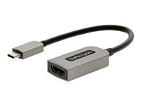 Startech.com Adaptador USB C a HDMI de Vídeo 4K 60Hz - HDR10 - Conversor Tipo Llave USB Tipo C a HDMI 2.0b Dongle - Convertidor USBC con Modo Alt de DP a Monitor TV o Proyector USBC-HDMI-CDP2HD4K60