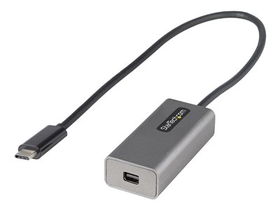 Startech.com Adaptador USB C a Mini DisplayPort - Convertidor de Vídeo USB Tipo C a mDP/Mini DP a 4K 60Hz - Compatible con Thunderbolt 3 - Cable de 30cm - Versión Mejorada de CDP2MDP CDP2MDPEC