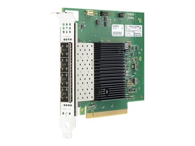 HPE Intel E810-XXVDA4 Ethernet 10/25Gb 4-port SFP28 Adapter for P08458-B21