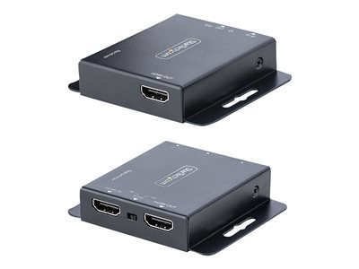 Startech.com Extensor HDMI por CAT5/CAT6, 4K de 30Hz, para 39m o 1080p para 70m, Alargador HDMI, Juego Transmisor y Receptor PoC HDMI, Infrarrojos - para Vídeo Local EXTEND-HDMI-4K40C6P1