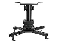 Neomounts CL25-530BL1 Soporte de techo para proyector - alt. 25,5 cm - fácil montaje - movimiento completo CL25-530BL1