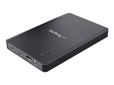 Startech.com Caja Thunderbolt 3&trade; de 4 Bahías NVMe M.2 para SSD, con 1 Puerto de Vídeo DisplayPort y 2 Thunderbolt 3, 40gbps, con Fuente de Poder de 72W, Caja Externa para Disco Duro M2E4BTB3