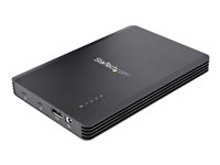 Startech.com Caja Thunderbolt 3&trade; de 4 Bahías NVMe M.2 para SSD, con 1 Puerto de Vídeo DisplayPort y 2 Thunderbolt 3, 40gbps, con Fuente de Poder de 72W, Caja Externa para Disco Duro M2E4BTB3