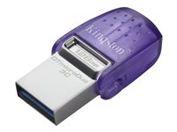 Kingston 128GB DataTraveler microDuo 3C 200MB/s dual USB-A + USB-C DTDUO3CG3/128GB