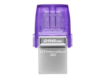 Kingston 256GB DataTraveler microDuo 3C 200MB/s dual USB-A + USB-C DTDUO3CG3/256GB