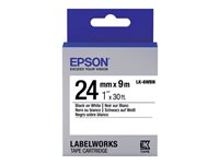 Epson Cinta estándar - LK-6WBN estándar negra/blanca 24/9 C53S656006
