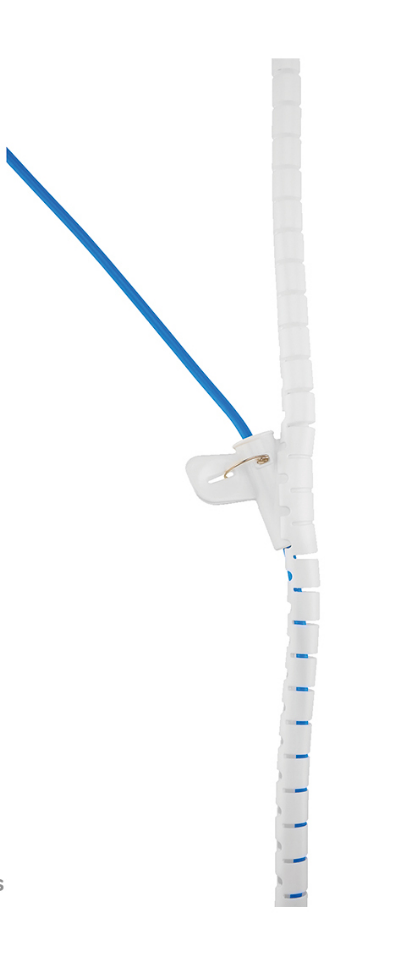 Neomounts ADS06-140WH Organizador para cables - para 1-3 cables - universal ADS06-140WH