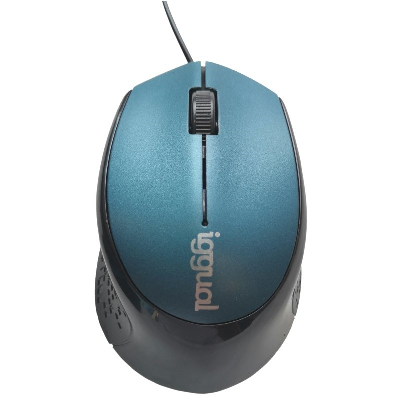 iggual Ratón óptico COM-ERGONOMIC-R-800DPI azul IGG317556