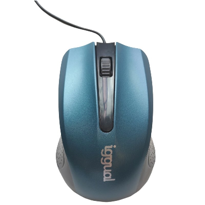 iggual Ratón óptico COM-ERGONOMIC-RL-800DPI azul IGG317549