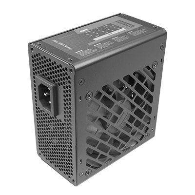 APSIII500, Fuente Alimentación PC SFX 500W, Tecnología SMD 85% Bronze 12V, Ventilador Ultra-silencioso 9cm, Negro APSIII500