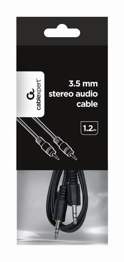 GEMBIRD 1.2m, 3.5mm/3.5mm, M/M CCA-404