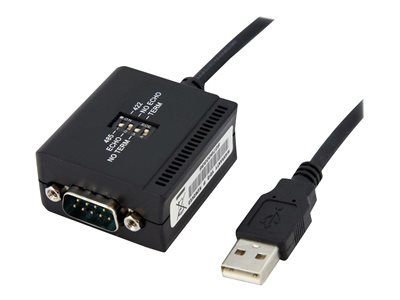 Startech.com Cable 1,8m USB a Puerto Serie Serial RS422 y 485 DB9 con Retención Puerto COM ICUSB422