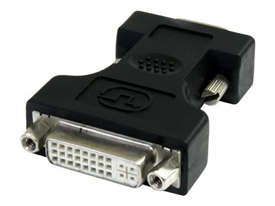 Adaptador Conversor DVI-I a VGA - DVI-I Hembra - HD15 Macho - Negro DVIVGAFMBK
