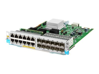 Aruba Networking 12-port 10/100/1000BASE-T PoE+ / 12-port 1GbE SFP MACsec v3 zl2 Module J9989A