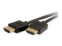 C2G 0.9m Ultra Flexible High Speed HDMI Cable with Low Profile Connectors - cable HDMI con Ethernet - 90 cm