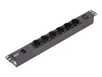 APC Easy Basic Rack PDU EPDU1010B-SCH - unidad de distribución de potencia