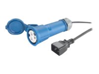 APC Easy Rack - cable de alimentación - IEC 60309 16A a IEC 60320 C20 - 50 cm