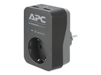 APC Essential Surgearrest PME1WU2B-GR - protector contra sobretensiones - 4000 vatios