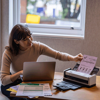 DESKTOP SCANNER DOUBLE-SIDED   PERPSCANNING 30 PPM (BLACK AND WHITE