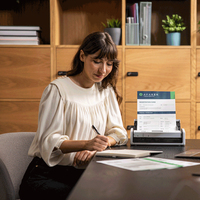 DESKTOP SCANNER DOUBLE-SIDED   PERPSCANNING 30PPM 600X600DPI 512MB