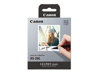 Canon XS-20L - color (cian, magenta, amarillo) - kit de casete con cinta de impresión y papel