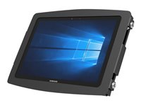 Compulocks Surface Pro 7 / Galaxy Tab Pro S Enclosure Wall Mount Tablet Frame - kit de montaje - para PC Tablet - negro