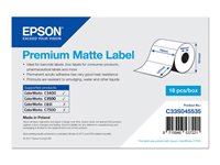 Epson - etiquetas troqueladas - mate - 265 etiqueta(s) - 76 x 127 mm
