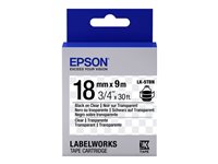 Epson LabelWorks LK-5TBN - cinta de etiqueta - 1 cinta(s) - Rollo (1,8 cm x 9 m)