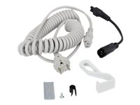 Ergotron Coiled Extension Cord Accessory Kit - kit de cable de alimentación - 2.4 m