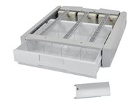 Ergotron StyleView Supplemental Storage Drawer, Single - caja de almacenamiento - blanco gris