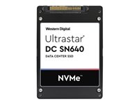 WD Ultrastar DC SN640 WUS4CB080D7P3E3 - SSD - 800 GB - U.2 PCIe 3.1 x4 (NVMe)