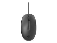 HP 128 - ratón - negro