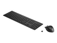 HP Wireless Rechargeable 950MK - juego de teclado y ratón - español