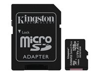 Kingston Canvas Select Plus - tarjeta de memoria flash - 128 GB - microSDXC UHS-I