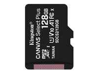 Kingston Canvas Select Plus - tarjeta de memoria flash - 128 GB - microSDXC UHS-I