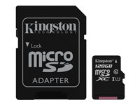 Kingston Canvas Select - tarjeta de memoria flash - 128 GB - microSDXC UHS-I
