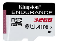 Kingston High Endurance - tarjeta de memoria flash - 32 GB - microSDHC UHS-I