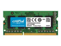 Crucial - DDR3L - módulo - 2 GB - SO DIMM de 204 contactos - 1600 MHz / PC3L-12800 - sin búfer