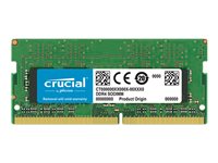 Crucial - DDR4 - módulo - 4 GB - SO-DIMM de 260 contactos - 2400 MHz / PC4-19200 - sin búfer