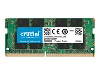 Crucial - DDR4 - módulo - 4 GB - SO-DIMM de 260 contactos - 2666 MHz / PC4-21300 - sin búfer