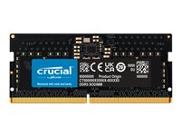 Crucial - DDR5 - módulo - 8 GB - SO DIMM de 262 contactos - 4800 MHz / PC5-38400 - sin búfer