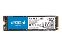 Crucial P2 - SSD - 250 GB - PCIe 3.0 x4 (NVMe)