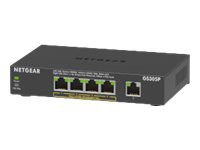 NETGEAR GS305Pv2 - conmutador - 5 puertos - sin gestionar