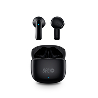 Auriculares Bluetooth SPC Zion 2 Play con estuche de carga/ Autonomía 7h/ Negros